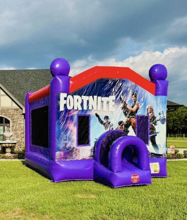 Fortnite bounce house