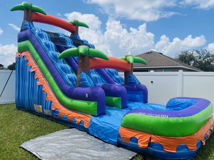 15 ft mystic lagoon kids slide