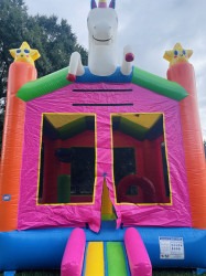 Unicorn bounce house 15x15